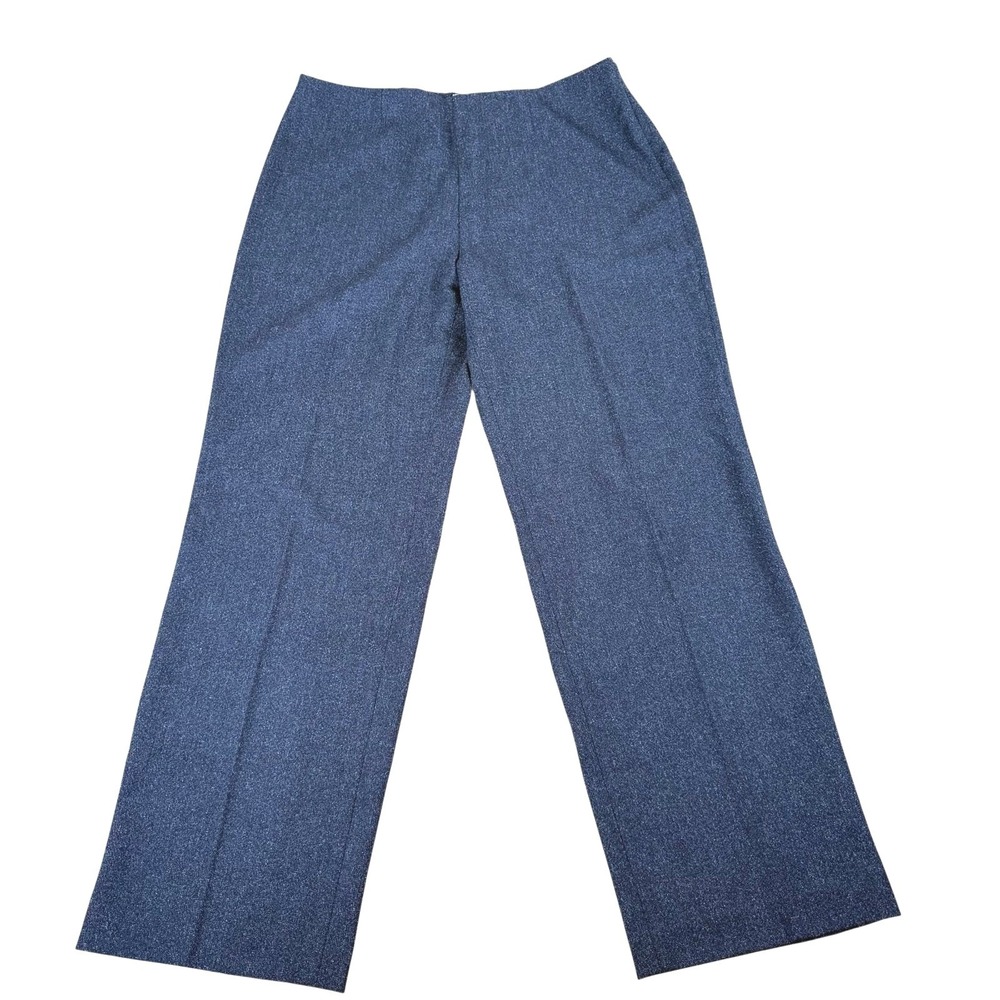 Coldwater Creek‎ Women Gray Dress Pants 14 Classic Fit Office Business Preppy